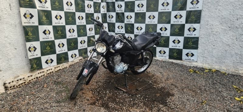 HONDA/CG 150 FAN ESI - leilão extrajudicial - Não informado BR - lance mínimo R$ 800