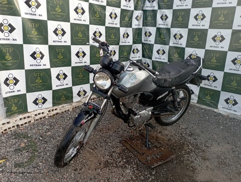 HONDA/CG 125 TITAN KS - leilão extrajudicial - Não informado BR - lance mínimo R$ 800