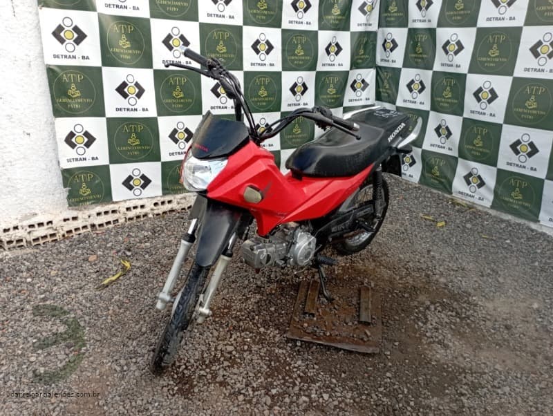 HONDA/POP 110I - leilão extrajudicial - Não informado BR - lance mínimo R$ 1.000