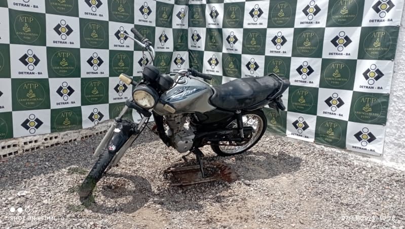HONDA/CG 125 TITAN KS - leilão extrajudicial - Não informado BR - lance mínimo R$ 200