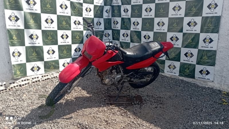 HONDA/NXR125 BROS ES - leilão extrajudicial - Não informado BR - lance mínimo R$ 800