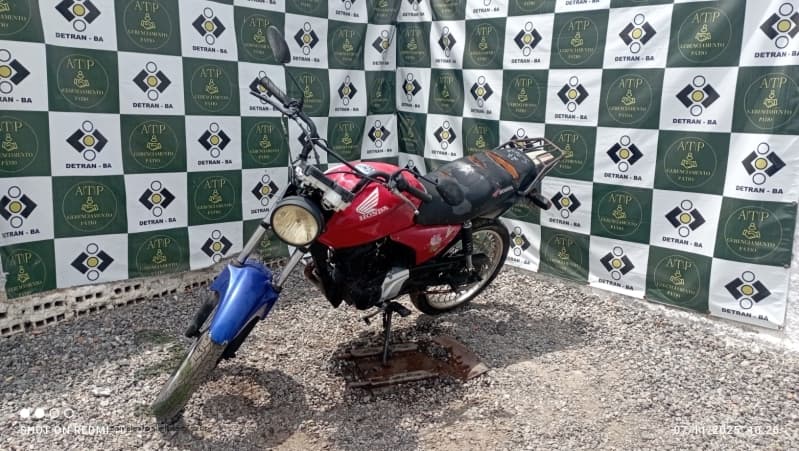 HONDA/CG 150 TITAN KS - leilão extrajudicial - Não informado BR - lance mínimo R$ 500