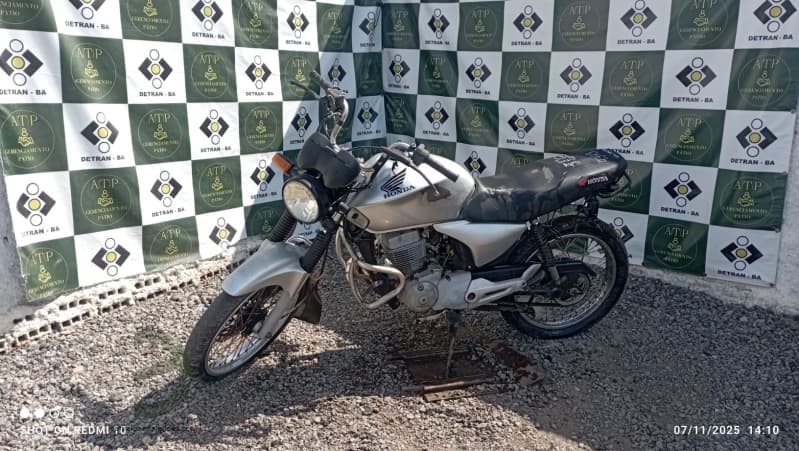 HONDA/CG 150 TITAN ESD - leilão extrajudicial - Não informado BR - lance mínimo R$ 500