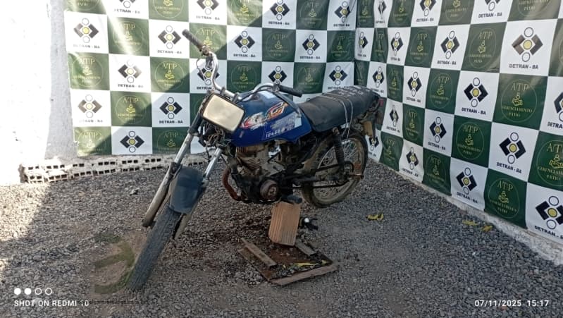 HONDA/CG 125 TITAN - leilão extrajudicial - Não informado BR - lance mínimo R$ 100