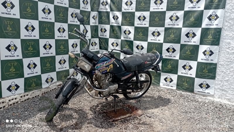 HONDA/CG 125 TITAN - leilão extrajudicial - Não informado BR - lance mínimo R$ 500