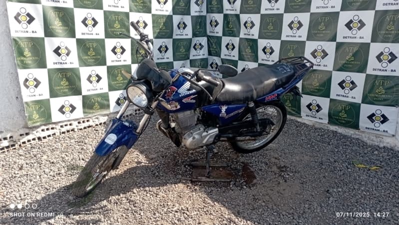 HONDA/CG 150 TITAN ES - leilão extrajudicial - Não informado BR - lance mínimo R$ 500