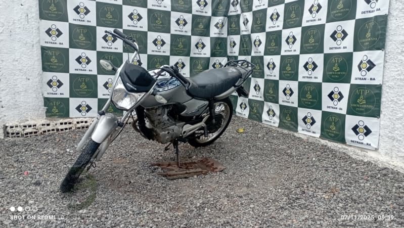 HONDA/CG 125 TITAN KS - leilão extrajudicial - Não informado BR - lance mínimo R$ 500