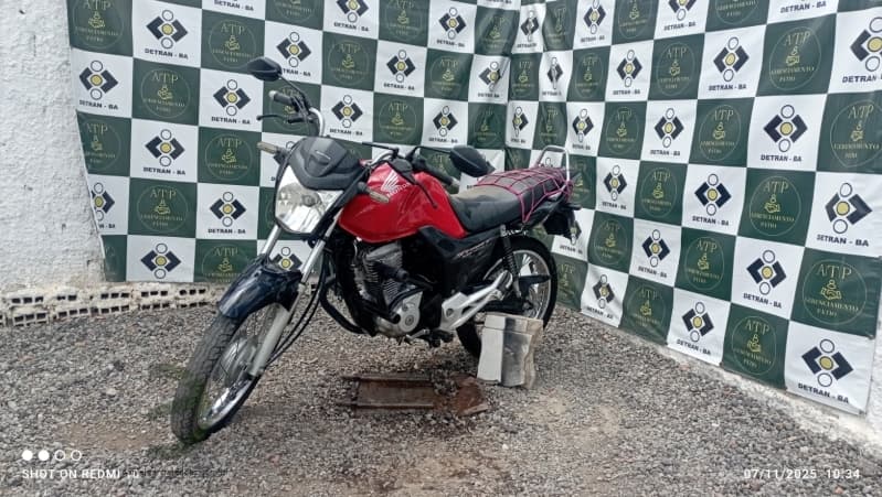 HONDA/CG 160 START - leilão extrajudicial - Não informado BR - lance mínimo R$ 1.500