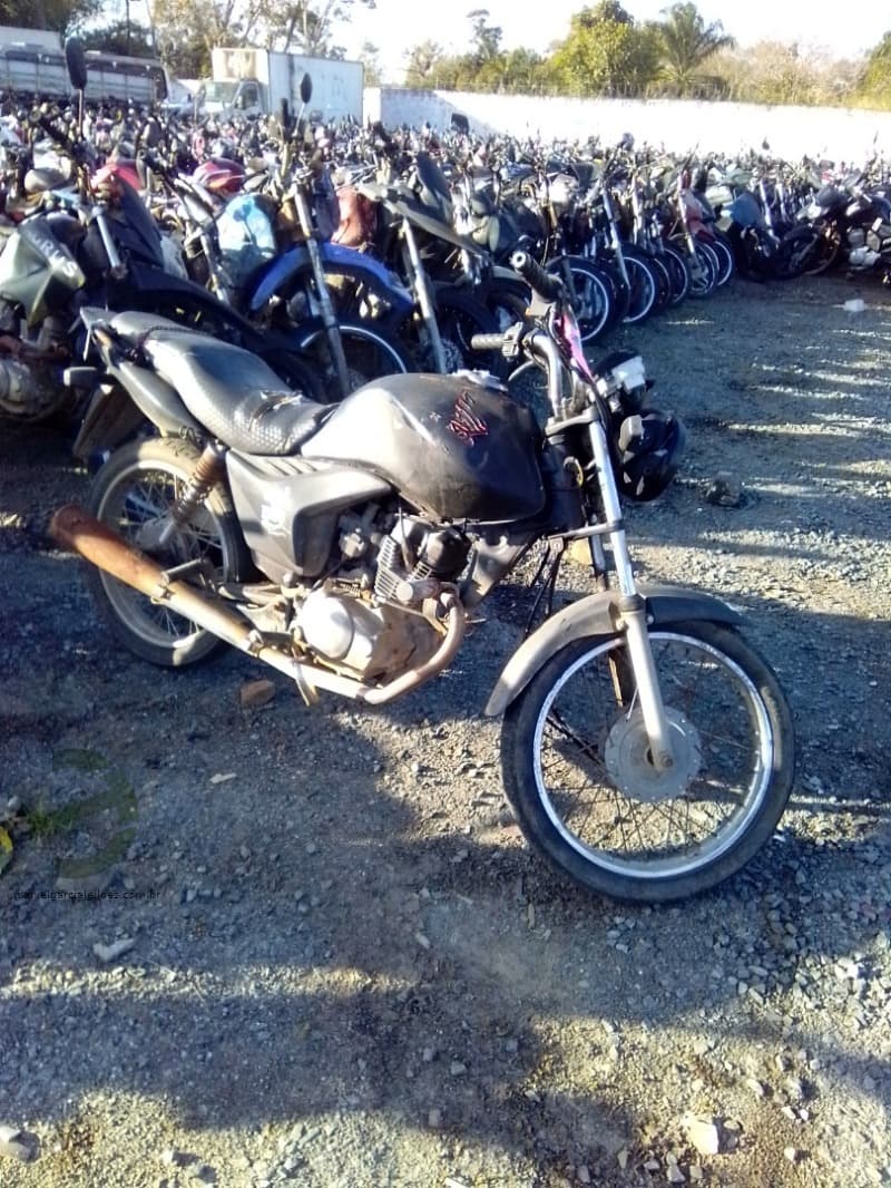 HONDA/CG 125 FAN ES - leilão extrajudicial - Não informado BR - lance mínimo R$ 700