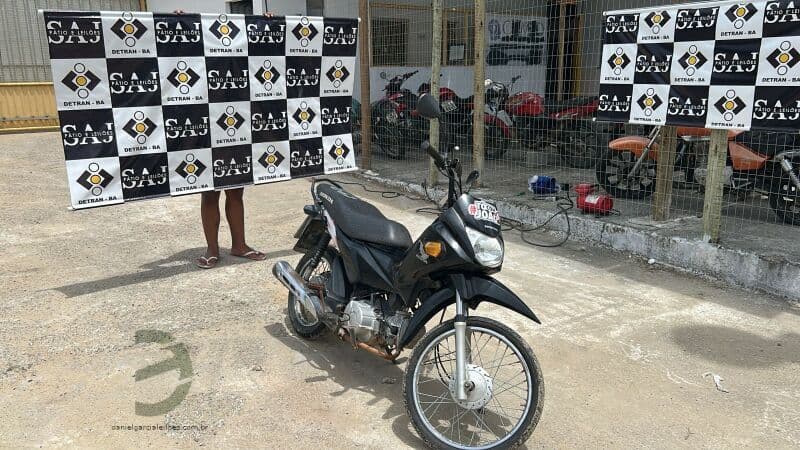 HONDA/POP 110I - leilão extrajudicial - Não informado BR - lance mínimo R$ 1.200