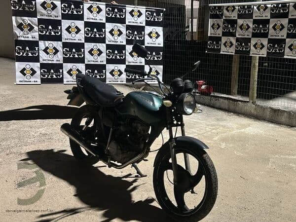 HONDA/CG 125 TITAN KS - leilão extrajudicial - Não informado BR - lance mínimo R$ 750