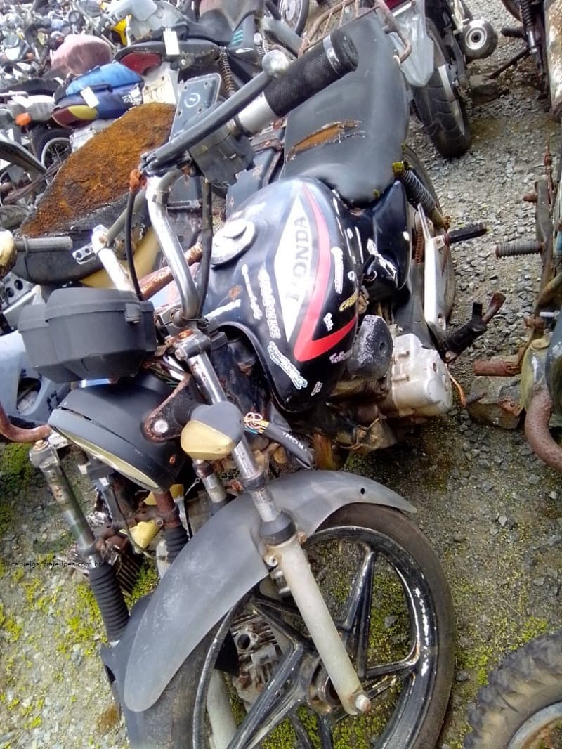 HONDA/CG 125 FAN - leilão extrajudicial - Não informado BR - lance mínimo R$ 100