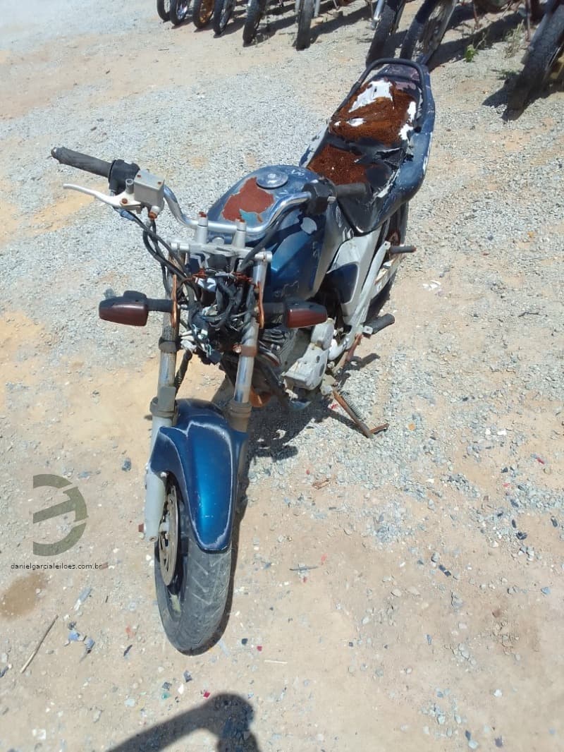 YAMAHA/FAZER YS250 - leilão extrajudicial - Não informado BR - lance mínimo R$ 350