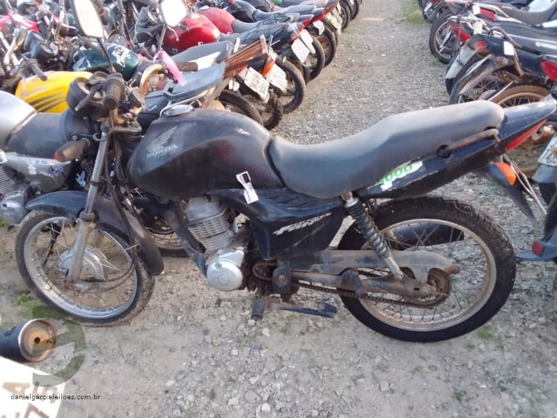 HONDA/CG 125 FAN ES - leilão extrajudicial - Não informado BR - lance mínimo R$ 700