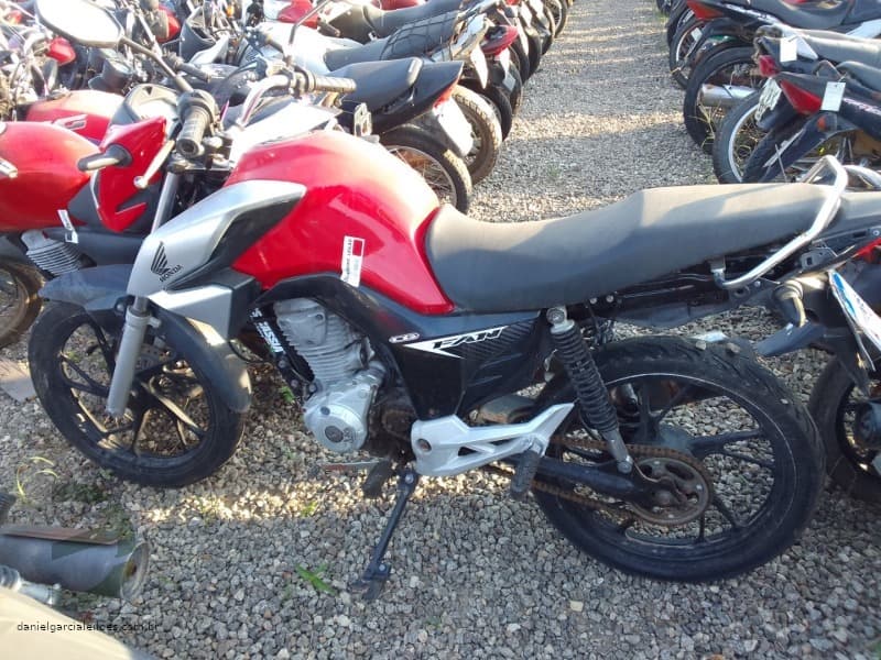HONDA/CG 160 FAN - leilão extrajudicial - Não informado BR - lance mínimo R$ 1.850