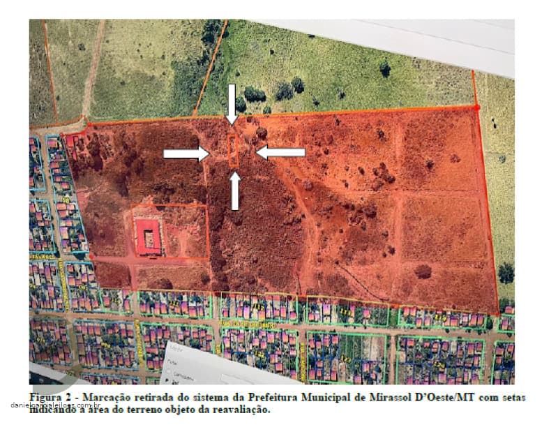 Imóvel - leilão judicial - Mirassol D'Oeste MT - lance mínimo R$ 14.653