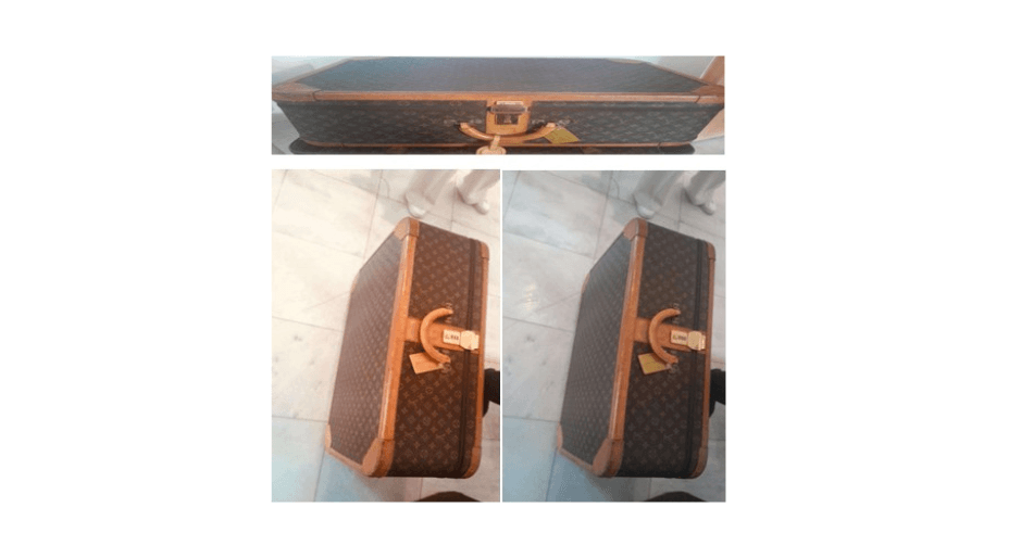 Mala Louis Vuitton SÃO PAULO SP - leilão judicial - SÃO PAULO SP - lance mínimo R$ 7.560