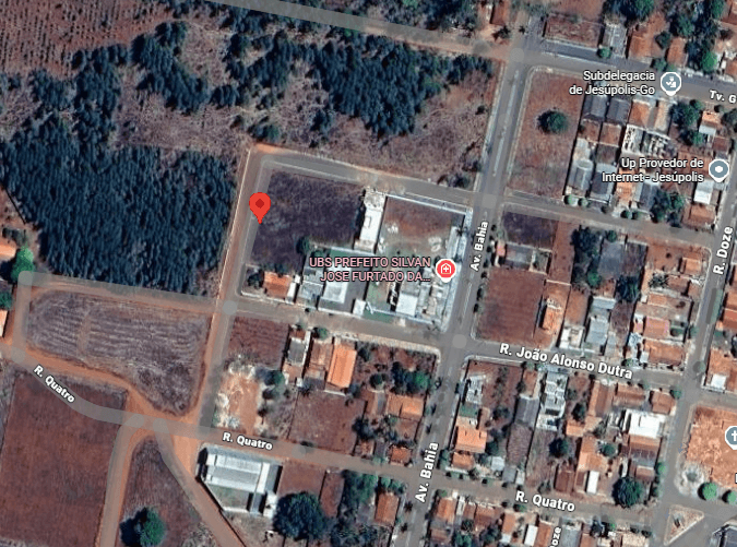 Terreno com 360,00 m² - Cidade de Jesúpolis JESÚPOLIS GO - leilão extrajudicial - JESÚPOLIS GO - lance mínimo R$ 55.170