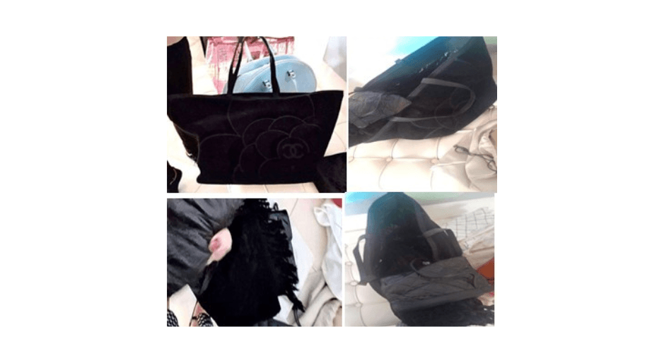 Bolsa Tote Chanel Camellia SÃO PAULO SP - leilão judicial - SÃO PAULO SP - lance mínimo R$ 13.500