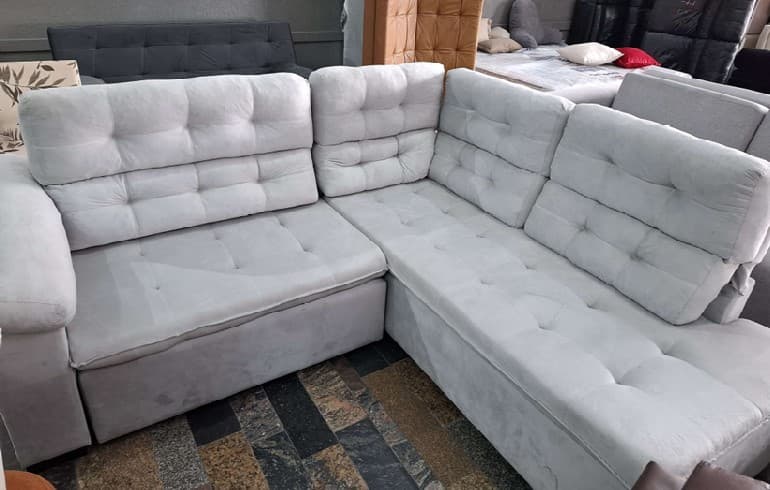 Conjuntos de sofás, modelo Safira SANTO ANDRÉ SP - leilão judicial - SANTO ANDRÉ SP - lance mínimo R$ 9.000