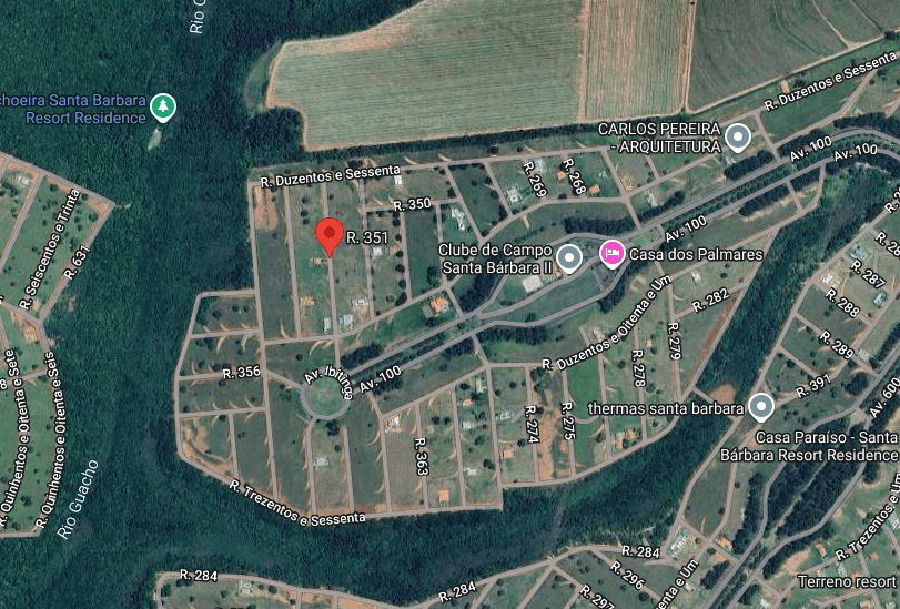 Terreno com 450,00 m² - Thermas de Santa Bárbara ÁGUAS DE SANTA BÁRBARA SP - leilão extrajudicial - ÁGUAS DE SANTA BÁRBARA SP - lance mínimo R$ 15.000