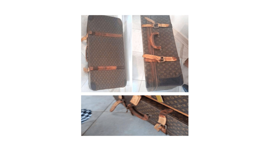 Mala Louis Vuitton, monograma vintage SÃO PAULO SP - leilão judicial - SÃO PAULO SP - lance mínimo R$ 7.020
