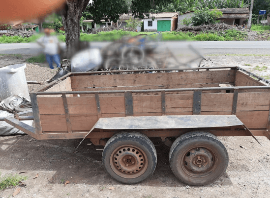 Carroça com dois eixos - (02) ITAPECURU MIRIM MA - leilão judicial - ITAPECURU MIRIM MA - lance mínimo R$ 3.000