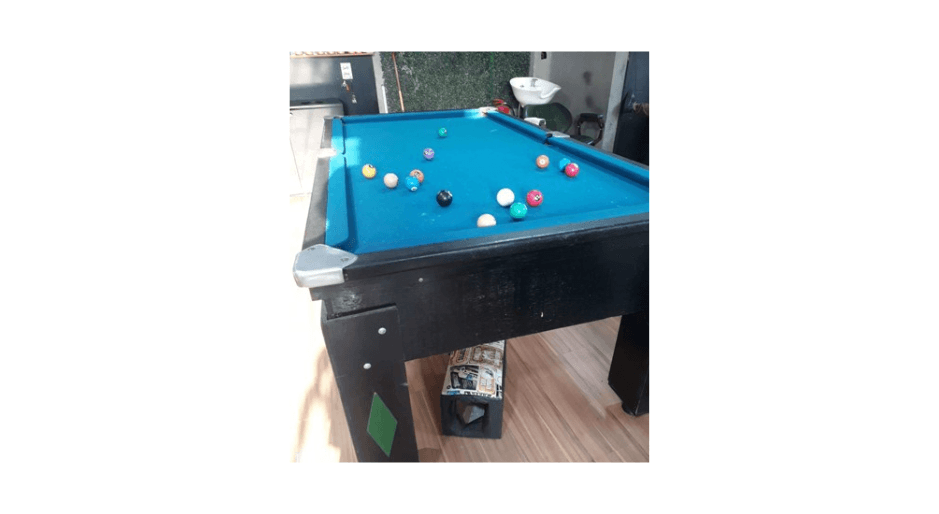 Mesa de sinuca SÃO PAULO SP - leilão judicial - SÃO PAULO SP - lance mínimo R$ 300