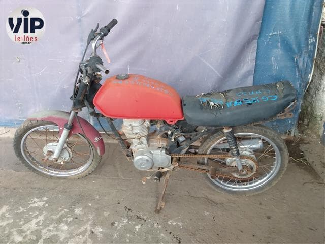 HONDA - CG 125 TODAY - leilão extrajudicial - SÃO LUÍS MA - lance mínimo R$ 35