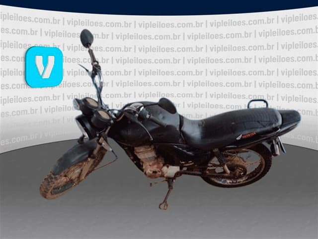 HONDA - CG 125 FAN KS - leilão extrajudicial - S/N PA - lance mínimo R$ 2.400