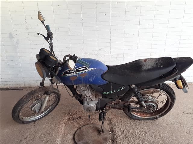 HONDA - CG 125 TITAN KS - leilão extrajudicial - TERESINA PI - lance mínimo R$ 1.500