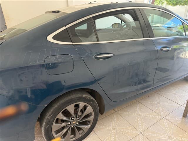 CHEV CRUZE LTZ NB AT, ANO 2018, COR AZUL - leilão extrajudicial - Não informado BR - avaliação R$ 27.600