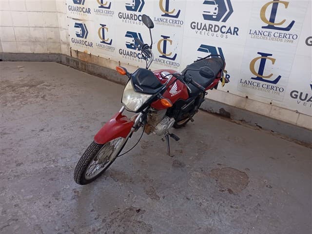 OYP8713 PE MOTOCICLETA HONDA/CG 125 FAN - leilão extrajudicial - Não informado BR - avaliação R$ 1.200