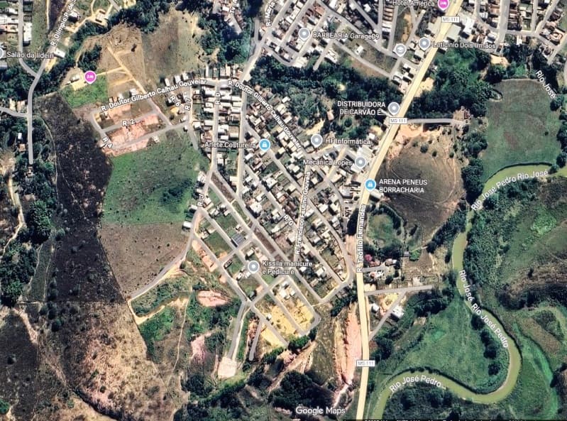 FRAÇÃO DE 25% DE UMA ÁREA DE TERRENO URBANO (ÁREA 01), SITUADA NO CR. DE INVEJADA, MUNICÍP - leilão extrajudicial - Ipanema MG - lance mínimo R$ 4.481.355