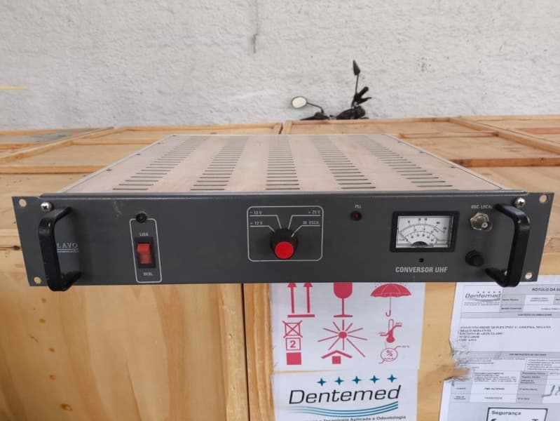CONVERSOR DE UHF, MARCA TELAVO - leilão extrajudicial - Não informado BR - lance mínimo R$ 50
