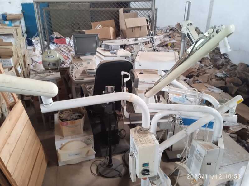 INSERVIVEIS eletricos – Secretaria da Saude: aparelhos de raiox odontologicos, u - leilão extrajudicial - Não informado BR - lance mínimo R$ 2.500