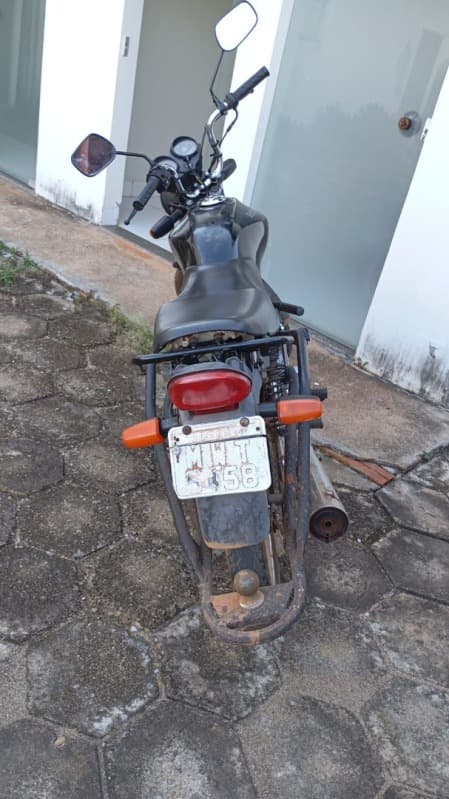 HONDA CG 125 FAN 2008 de cor Preta, final de chassi R606811 placa MWT5458 - leilão extrajudicial - Cariri do Tocantins / TO TO - lance mínimo R$ 2.000