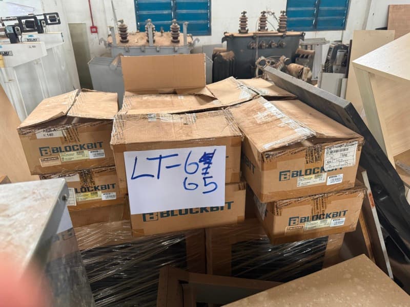 Aparelhos eletronicos Blockbit novos - leilão extrajudicial - Não informado BR - lance mínimo R$ 2.000