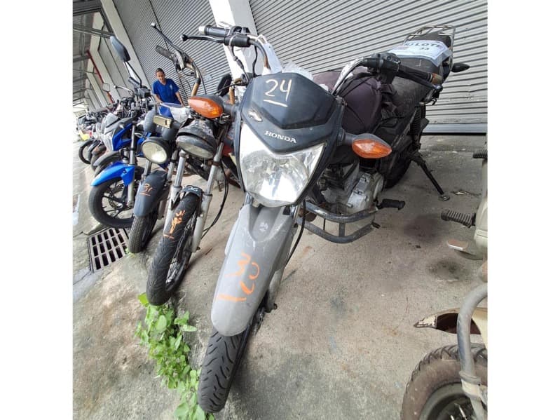 HONDA/ CG 125 FAN KS - leilão extrajudicial - Não informado RJ - lance mínimo R$ 4.820