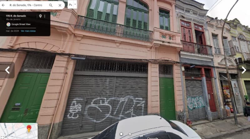 Prédio de sobrado, localizado na Rua do Senado, nº 176, Centro, Rio De Janeiro/RJ - leilão judicial - Rio de Janeiro RJ - lance mínimo R$ 317.500