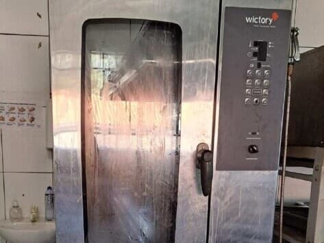 1 Forno Combinado Digital Wictory Elétrico, WCAA-11, T380V, 60HZ, 18,6 KW, n. de - leilão judicial - Não informado BR - avaliação R$ 68.000