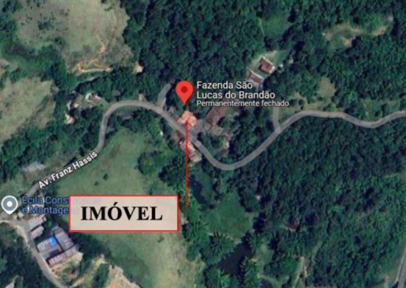 CHÁCARA N° 17, desmembrada da Fazenda São Lucas do Brandão, 1º distrito deste Municipio,... - leilão judicial - Barra Mansa RJ - lance mínimo R$ 706.858