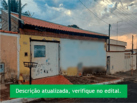 Casa - Serra Azul - SP - Outros,Residencial,Rural,Comercial,Terreno - Serra Azul/SP. Bairro Jardim Monte Azul . Rua Galdino Taveiros Filho, 524 (Lote 10 da Quadra P). Casa. Áreas: construída 68,07m² e terreno 270 ,00m² . Matrícula 2681 do RI da Comarca de Cravinhos/SP. - leilão extrajudicial - Não informado BR - lance mínimo R$ 82.000