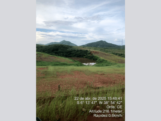 Terreno - Orós - CE - Residencial,Rural,Terreno Urbano,Comercial - Orós/CE. Bairro São Geraldo. Rua Projetada, 12 (in loco) (Quadra C). Terreno com área superficial 3.636m². Matrícula 1.583 do RI Local. - Não informado BR - lance mínimo R$ 442.987
