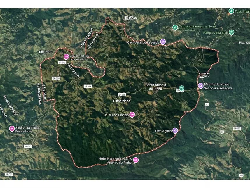 Terreno à venda em leilão - leilão judicial - Santo Antônio do Pinhal SP - lance mínimo R$ 452.573