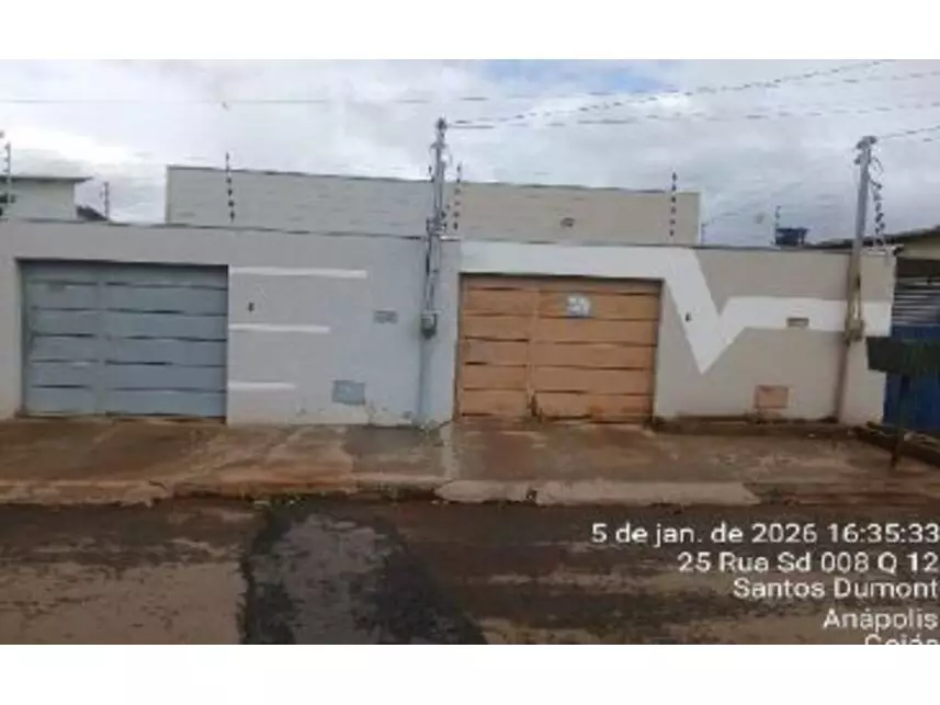 Casa à venda em leilão - leilão extrajudicial - Anápolis GO - lance mínimo R$ 137.995