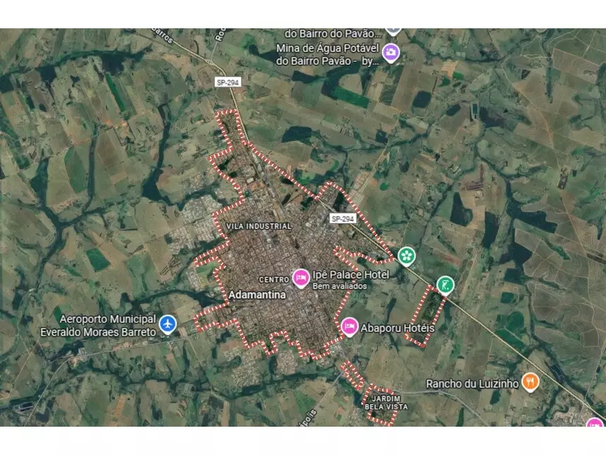 Terreno à venda em leilão - leilão judicial - Adamantina SP - lance mínimo R$ 60.379
