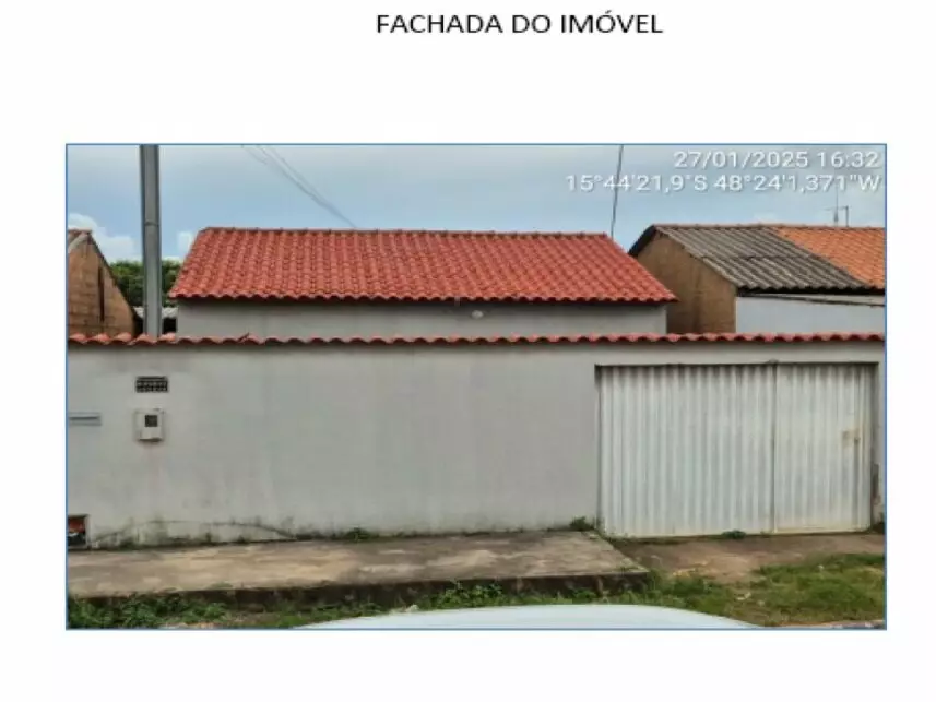 Casa à venda em leilão - leilão extrajudicial - Cocalzinho de Goiás GO - lance mínimo R$ 101.500