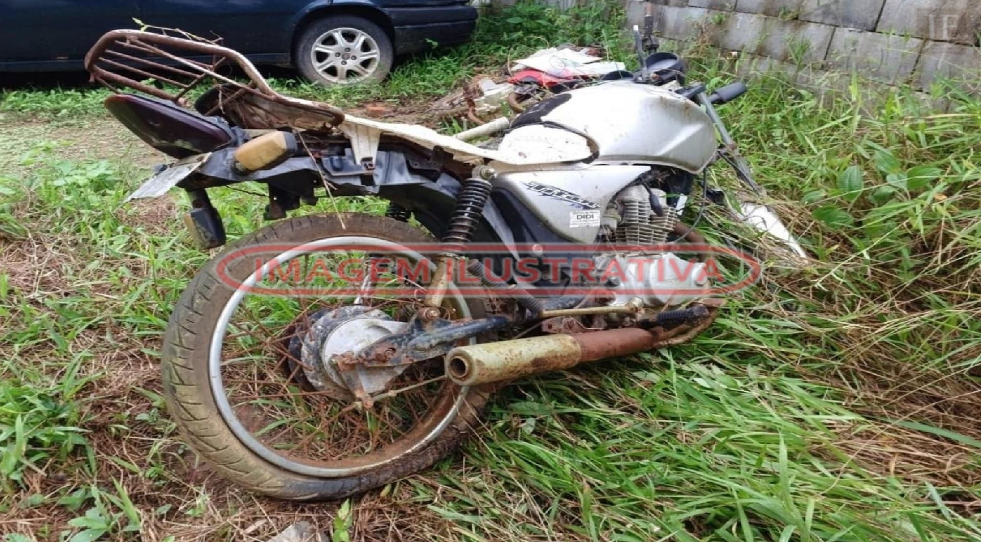 Sucata - Honda CG Titan, São João do Ivaí/PR - leilão judicial - Não informado BR - lance mínimo R$ 240