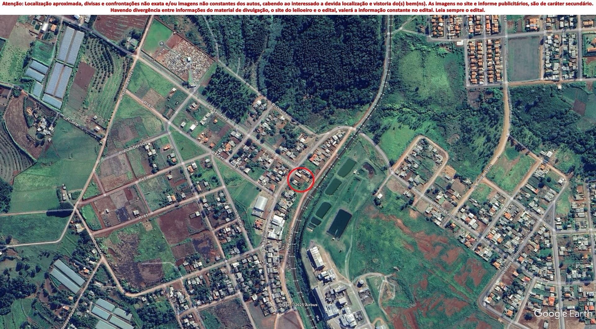 Imóvel c/ 390m² em Mauá da Serra/PR - leilão judicial - Não informado BR - lance mínimo R$ 77.000